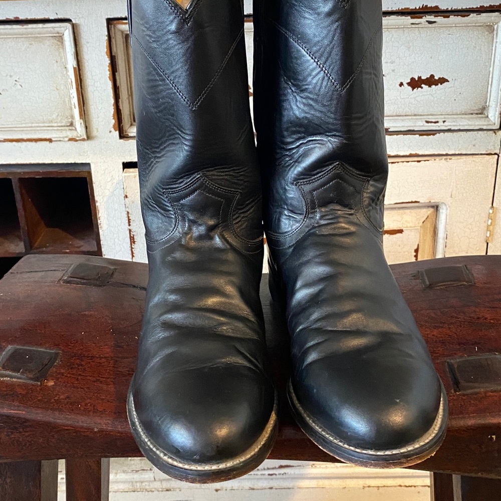 Justin Men's Kipskin Roper Western Boots - Picture 10 of 15